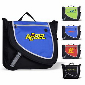 MESSENGER BAG, Personalised Messenger Bag, Custom Messenger Bag, Adevertising Messenger, 13.5" L x 12" W x 3" H