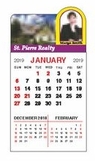 Custom Adhesive Calendar Pad w/ 3 Month View