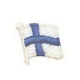 Custom International Collection Embroidered Applique - Flag of Finland