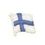 Custom International Collection Embroidered Applique - Flag of Finland, Price/piece