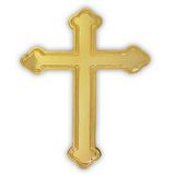 Blank Religious Pin - Ornate Cross, 1