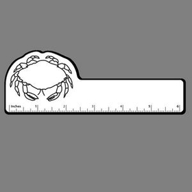Custom Crab (Down) 6 Inch Ruler