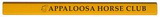 Custom Appaloosa Carpenter Pencil - Yellow