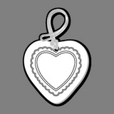 Luggage Tag - Valentine Heart (Outline)