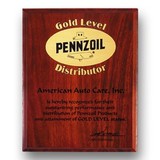 Custom Solid Wood Recognition Plaques (8