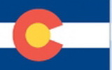 Custom Nylon Colorado State Indoor/ Outdoor Flag (3'x5')