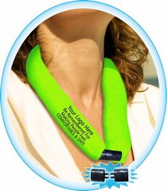 Custom NEW & IMPROVED - HIGH-VIS SAFETY GREEN CooLooP Water Scarf Tax & Broker Fee FREE. ANY DESIGN, 26" L x 2" W x 0.1" H
