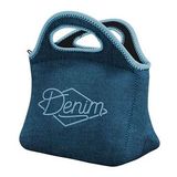 Custom Klutch Denim-Neoprene Lunch Bag, 9.5