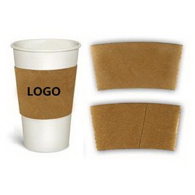 Custom Heat Insulation And Non-Slip Coffee cup Sleeves, 2" L x 4" W