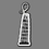 Custom Leaning Tower Of Pisa Bag Tag, Price/piece