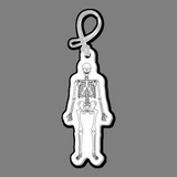 Luggage Tag W/ Tab - Skeleton (Human)