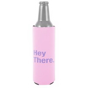Custom Eco Aluminum Bottle Coolie ( 1 Color), 1/8" Thick
