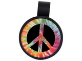 Custom Peace Anti-Microbial Theme Stethoscope ID Tag (Pre-Decorated), 1.44