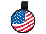 Custom US Flag Anti-Microbial Theme Stethoscope ID Tag (Pre-Decorated), 1.44
