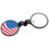 Custom US Flag Anti-Microbial Theme Stethoscope ID Tag (Pre-Decorated), 1.44" W x 1.92" H x 0.15" D, Price/piece