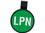 Custom LPN/ Licensed Practical Nurse Anti-Microbial Stethoscope ID Tag (Pre-Decorated), 1.44" W x 1.92" H x 0.15" D, Price/piece