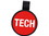 Custom Tech/ Technician Anti-Microbial Stethoscope ID Tag (Pre-Decorated), 1.44" W x 1.92" H x 0.15" D, Price/piece