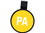 Custom PA/ Physicians Assistant Anti-Microbial Stethoscope ID Tag (Pre-Decorated), 1.44" W x 1.92" H x 0.15" D, Price/piece