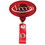 Custom Jumbo Oval Retractable Badge Reel (Label Only), 2.13" W X 3.25" H X 0.38" D, Price/piece