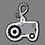 Custom Tractor (Old) Bag Tag, Price/piece