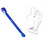 Custom Back Scratcher with Shoe Horn, 14 3/4" L x 1 3/4" W x 1 1/8" H, Price/piece