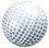 Blank Inflatable Golf Ball (6")