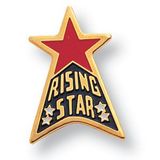 Blank Etched Enameled School Pin (Rising Star)