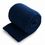 Blank Fleece Throw Blanket - Navy Blue (Overseas) (50"X60"), Price/piece