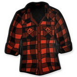 Blank Red Flannel Shirt Pin, 1