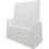 Custom White Wall/ Counter Letter Holder, 8 3/4" W X 9" H X 1 3/4" D, Price/piece