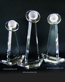 Custom Golf Tower Optical Crystal Award Trophy., 11