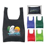 Custom Nylon Foldable Shopping Tote Bag (Full Color Process), 15