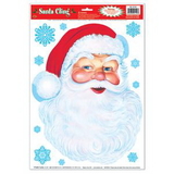 Custom Santa Face Clings, 12