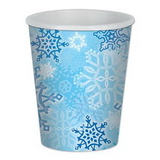 Custom Snowflake Beverage Cups