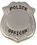 Custom Police Badge Stress Reliever, Price/piece