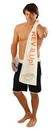 Custom Terry Velour Embroidered Fitness Towel (11