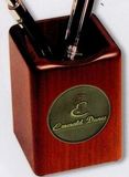 Custom Rosewood Pen & Pencil Cup
