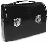 Black Domed Lunch Box (Blank)