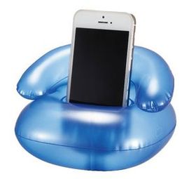 Custom Inflatable Transparent Sofa Shape Cell Phone Stand