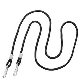 Blank 1/8" Open-Ended Event Lanyards with 2 Hooks