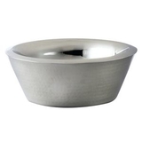Custom Elegance Stainless Steel Collection Hammered Remington Double Wall Bowl, 12