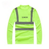 Custom Long Sleeves Safety Shirts, 28 3/8