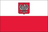 Custom Poland w/ Eagle Nylon Outdoor Flags of the World (2'x3')