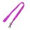 Custom Pink Tubular Lanyards 2/5" (10Mm), Price/piece