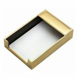 Custom Gold Plated Memo Pad Holder ( engraved )
