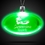 Custom Green Oval Light Up Pendants, Price/piece