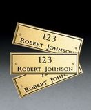 Custom Solid Brass Engraved Plate (Up To 12 Sq. Inch), 1/16