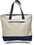 12 Oz. Canvas Zipper Tote Bag - Blank (18"x14"x4 1/2"), Price/piece