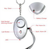 Custom Personal Emergency Safety Alarm With LED Lights, 2 3/4