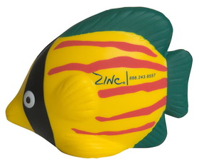 Custom Tropical Fish Squeezies Stress Reliever